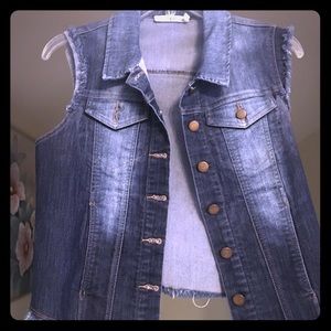 Denim vest